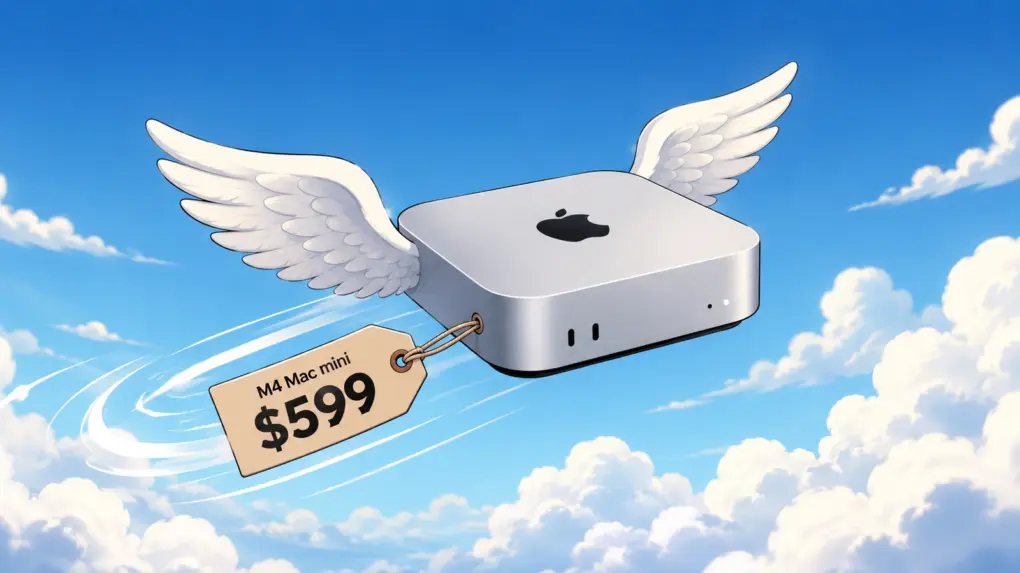 The $599 Mac mini is one of the cheapest Macs that's no longer available.