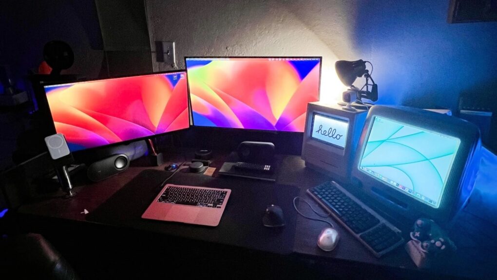 old and new macs setup