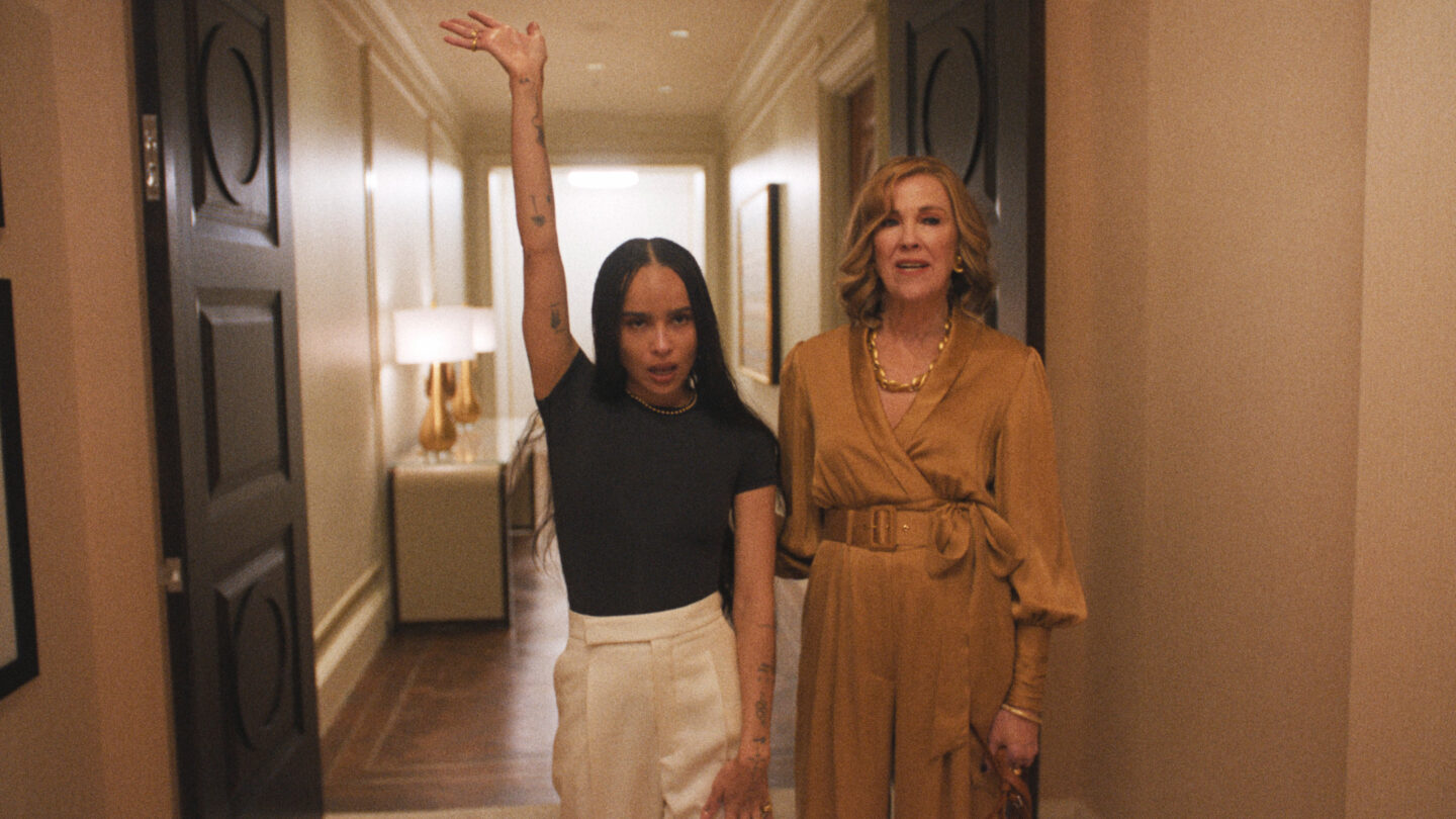 Catharine O'Hara and Zoe Kravitz