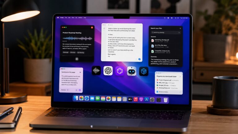 These AI Mac apps will help you get more done in less time.