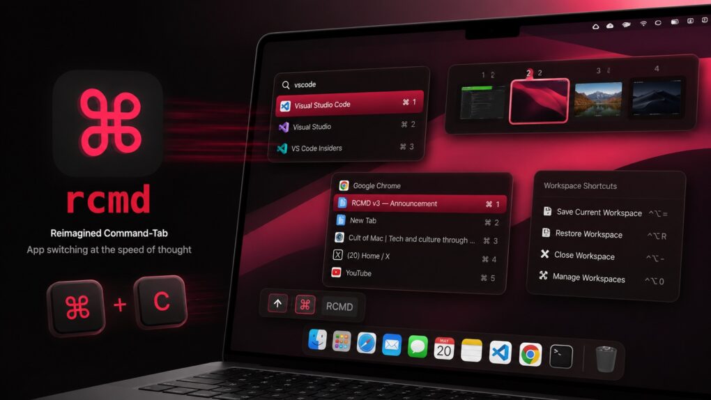 rcmd v3 supercharges window management on Mac.