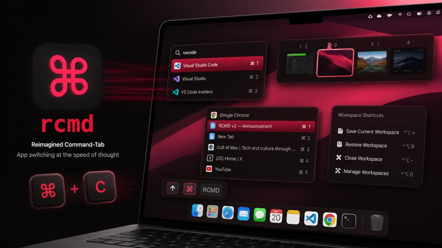 rcmd v3 supercharges window management on Mac.