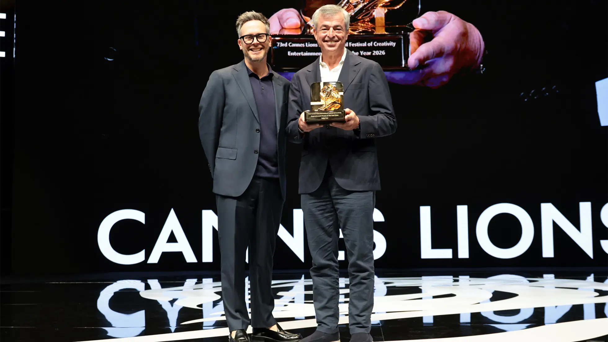 Eddy Cue wins 2026 Entertainment Person of the Year award