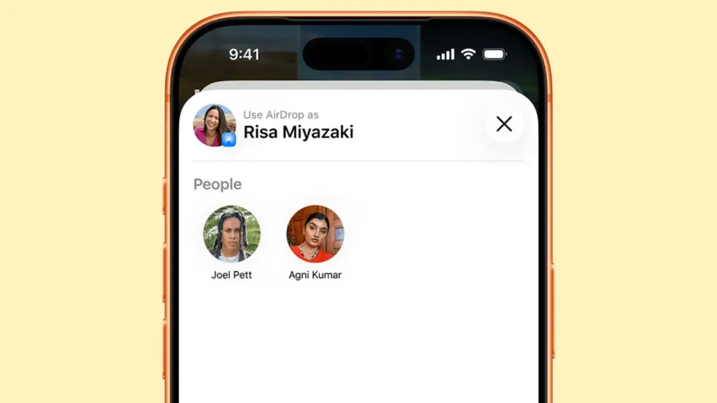 An image of Apple's AirDrop feature used in a story about recently discovered exploits.