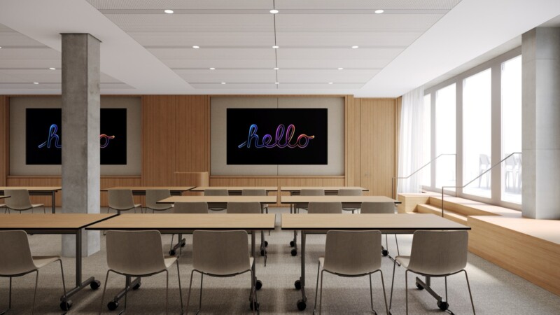 Apple Developer Center Berlin training room
