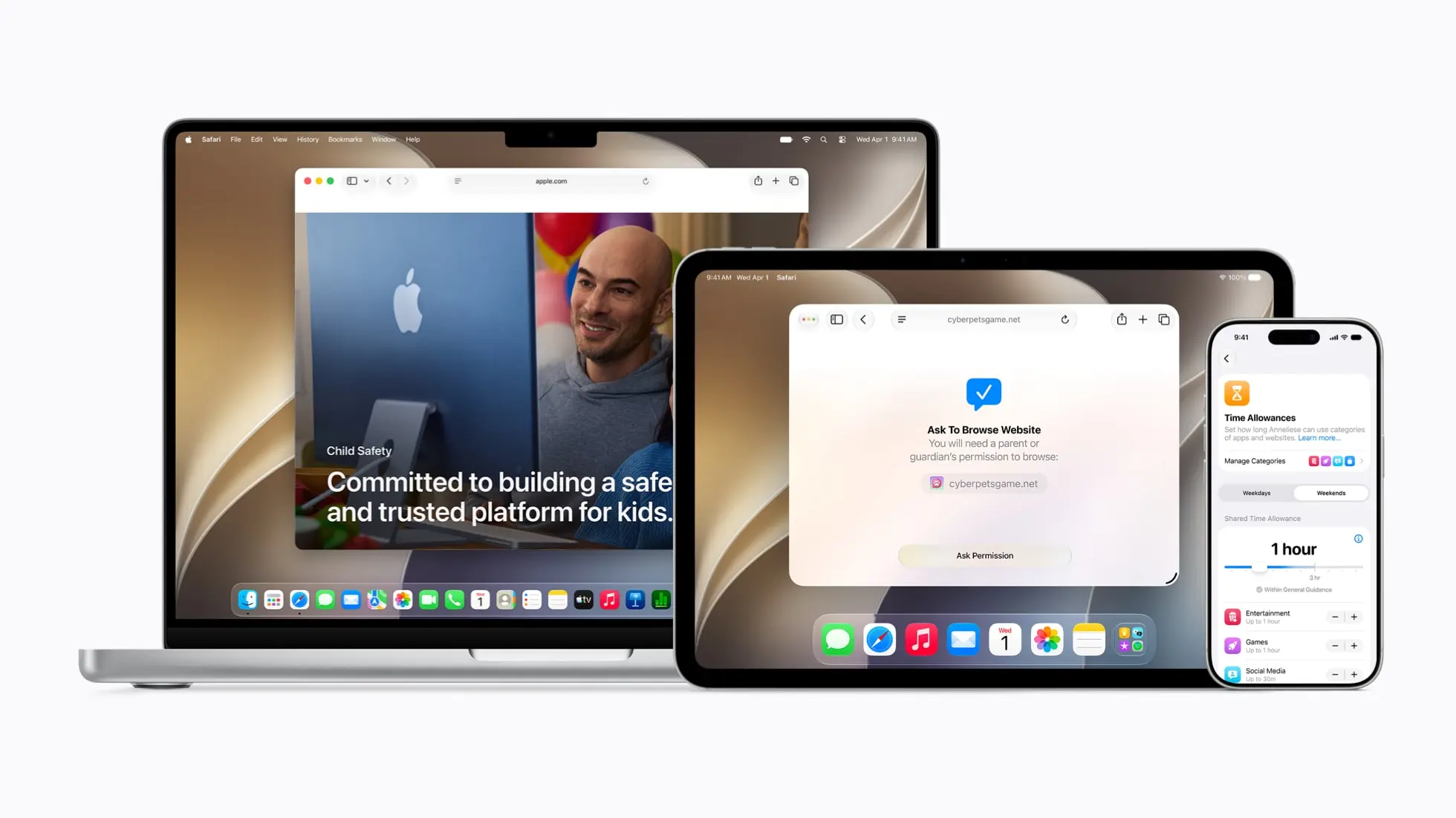 photo of Apple adds new parental controls across platforms image