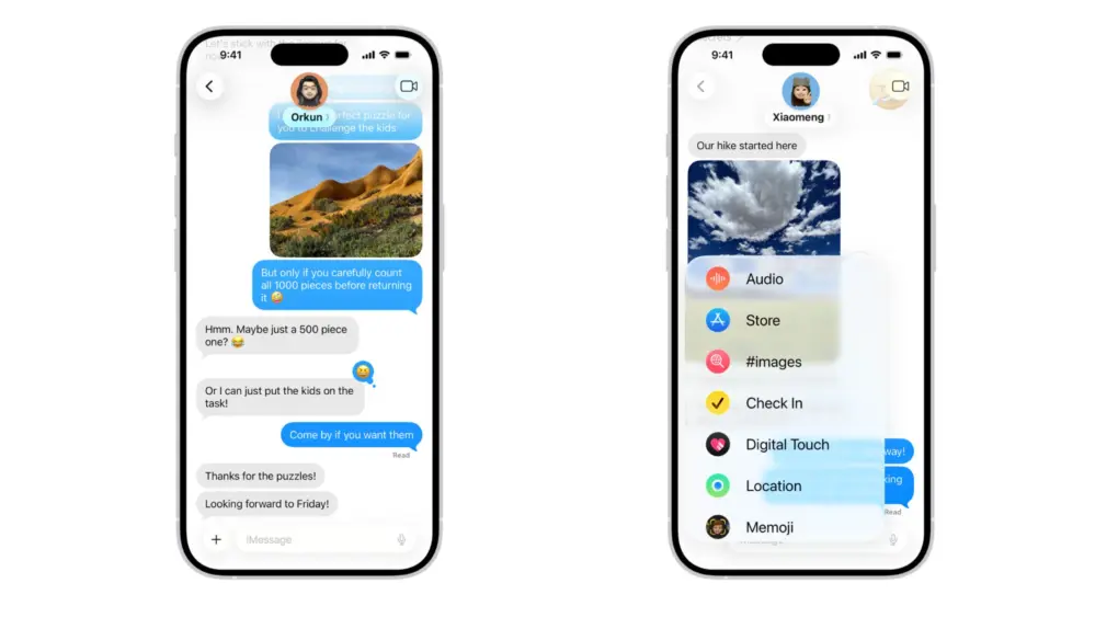 A photo of iMessage used in a story about iOS 27 bringing two RCS fixes for the iPhone.