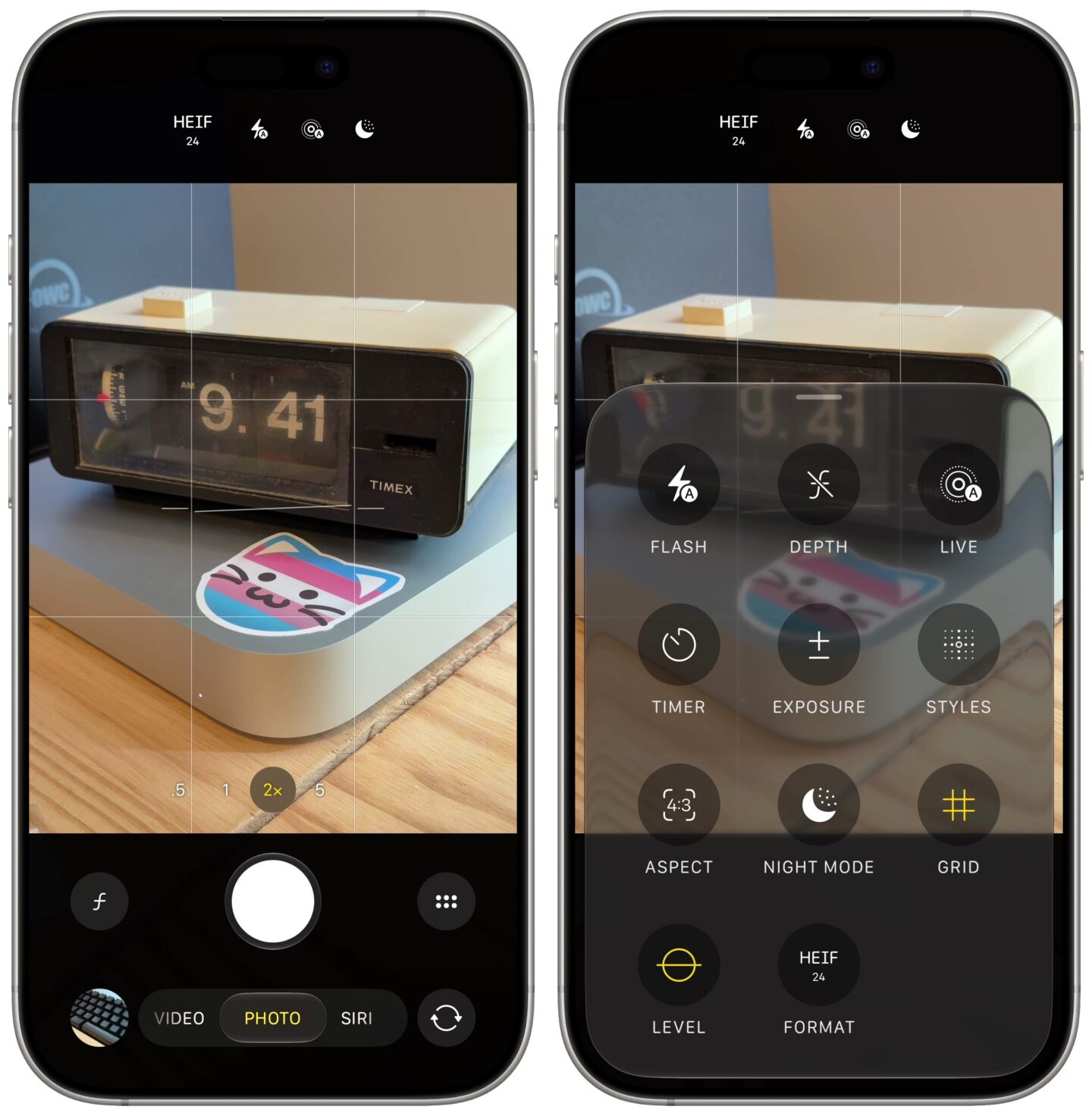 Camera User Interface iOS 27 The new Camera user interface in iOS 27