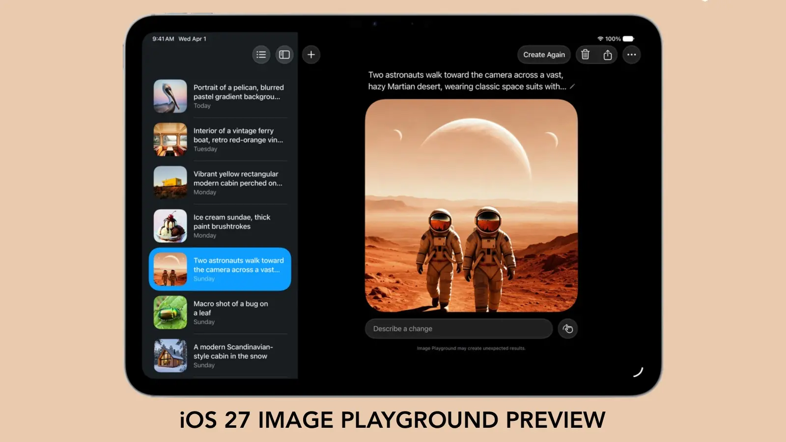 Shocker! Image Playground in iOS 27 is actually useful.