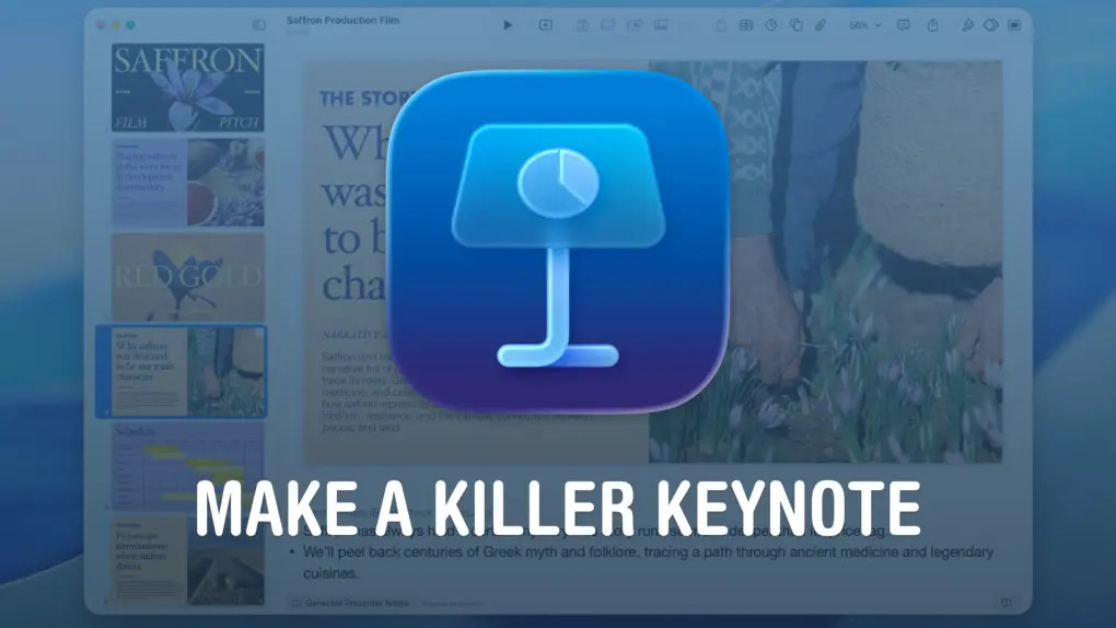 Make A Killer Keynote Presentation