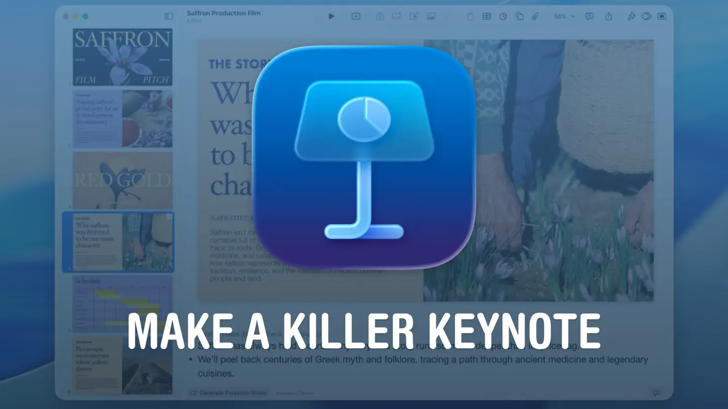 Make A Killer Keynote Presentation