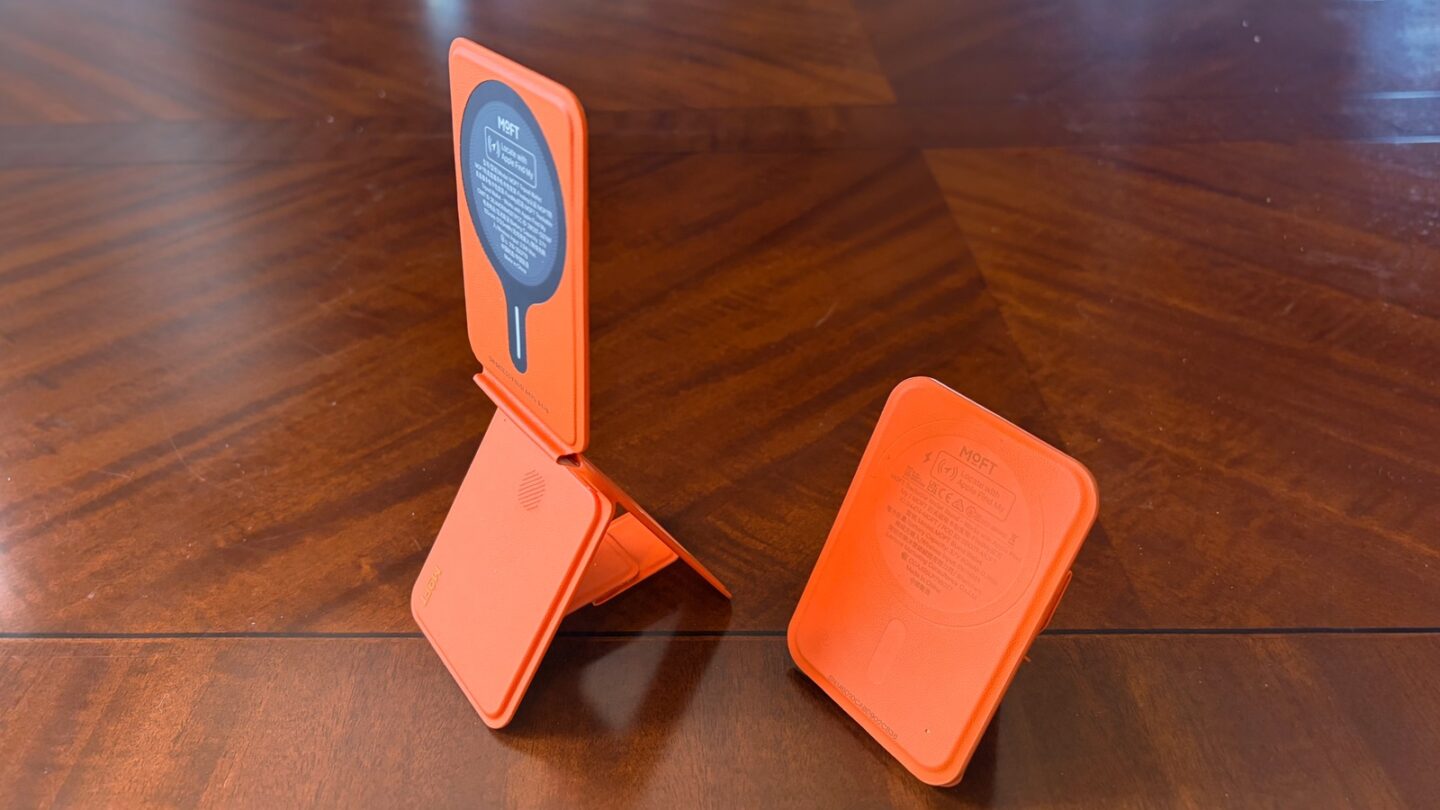 Moft trackable iPhone wallet stand_02 Moft Trackable Tripod Wallet review