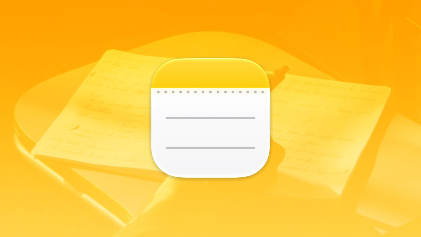 Graphic for the Notes app in iOS 27