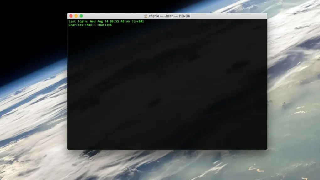 A photo of the Terminal app on macOS used in a story about macOS Tahoe block commands warning explanation.