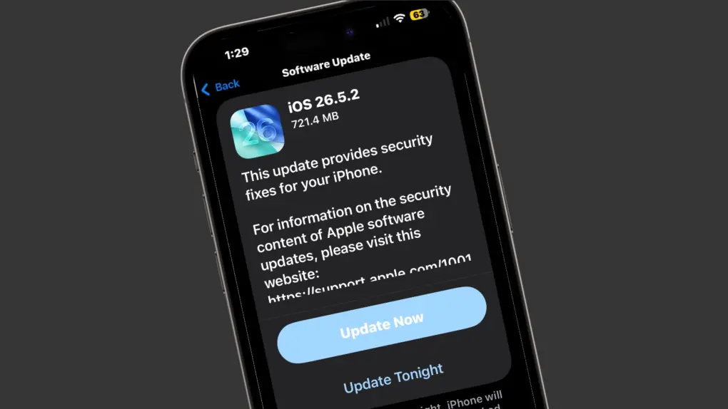 iOS 26.5.2 is packed with security patches.