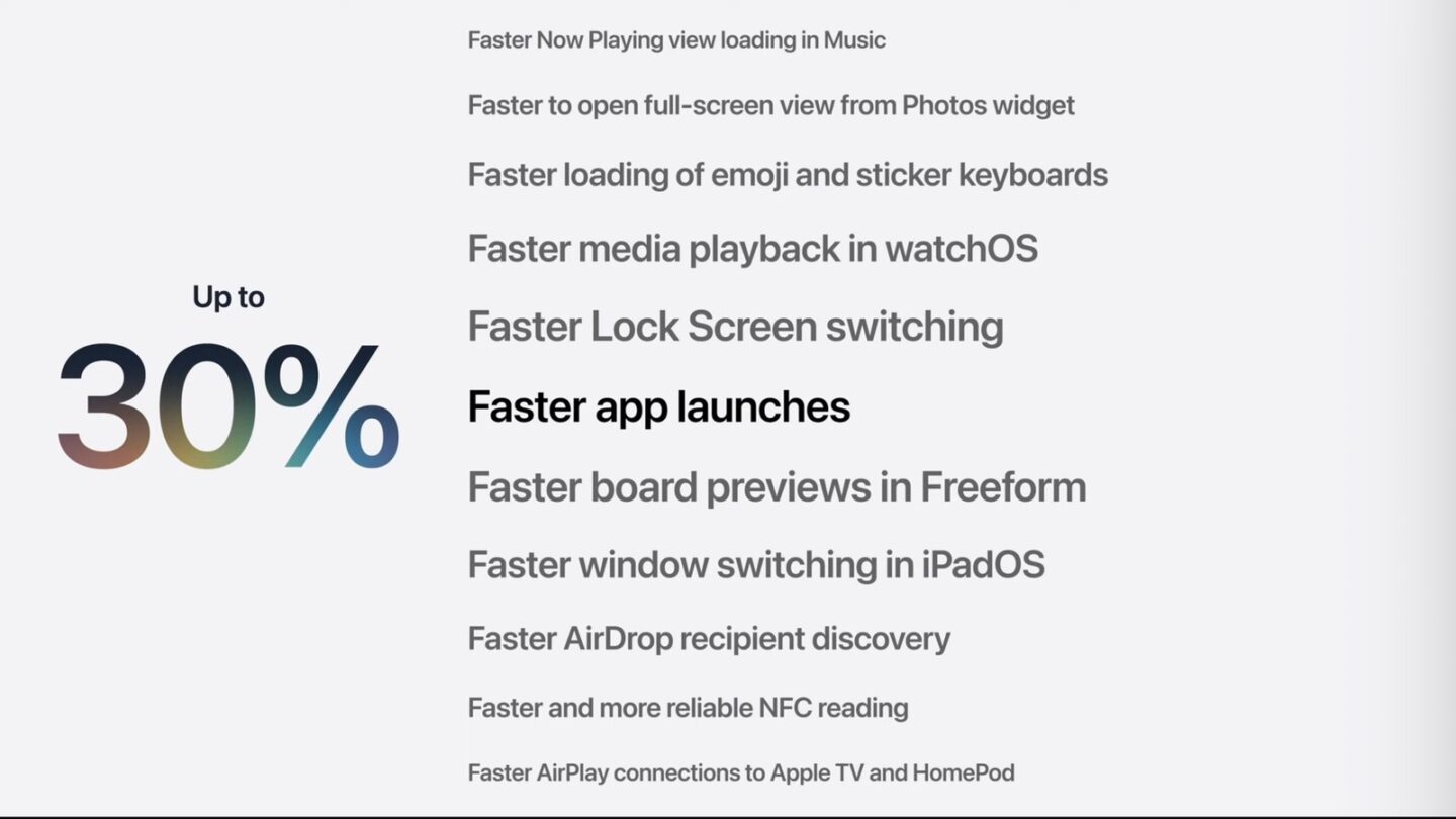 IPadOS 27 performance iPadOS 27 promises faster performance.