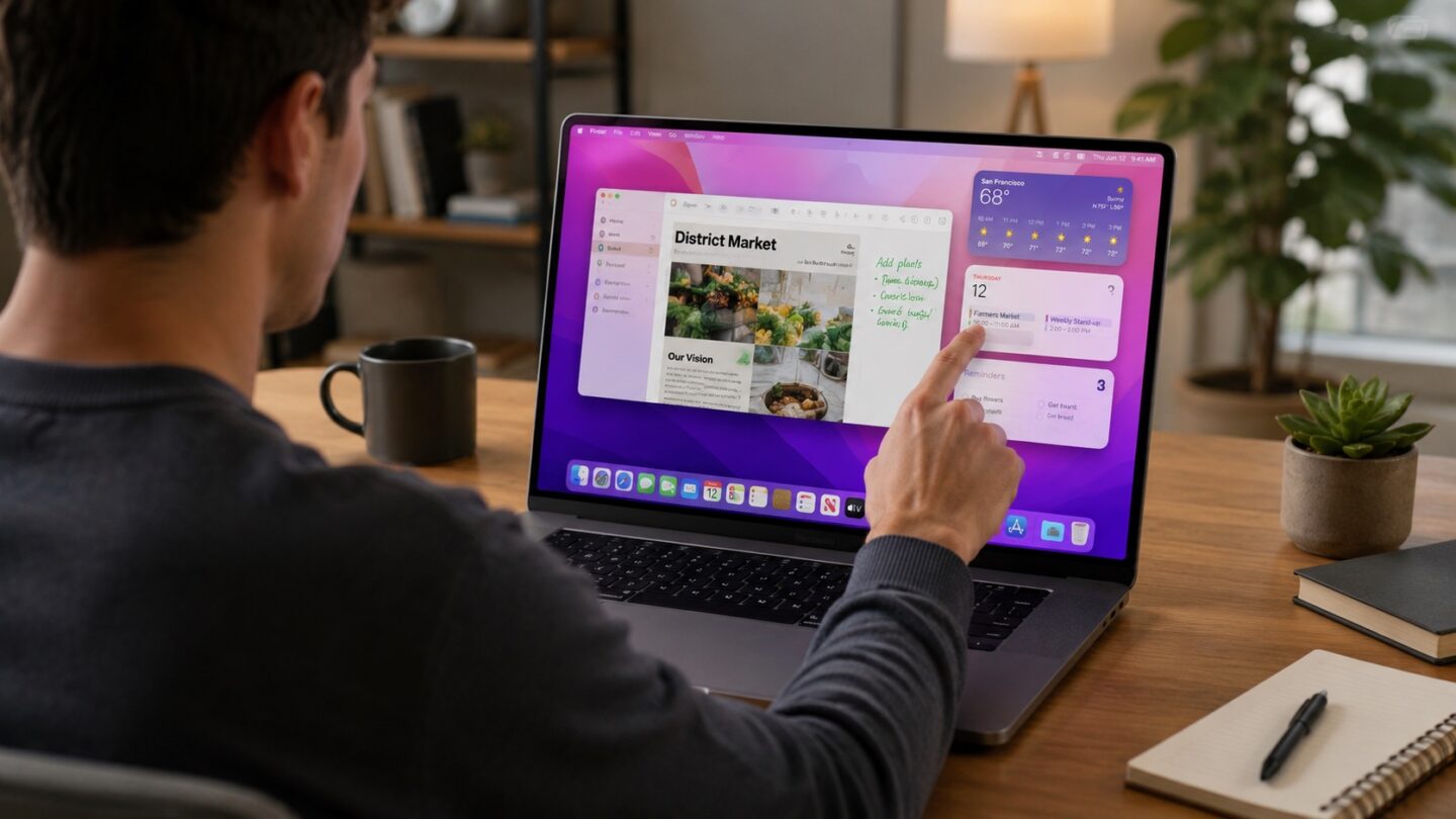 Touchscreen MacBook Concept_30 Touchscreen MacBook Ultra won't pack Apple M6 processors