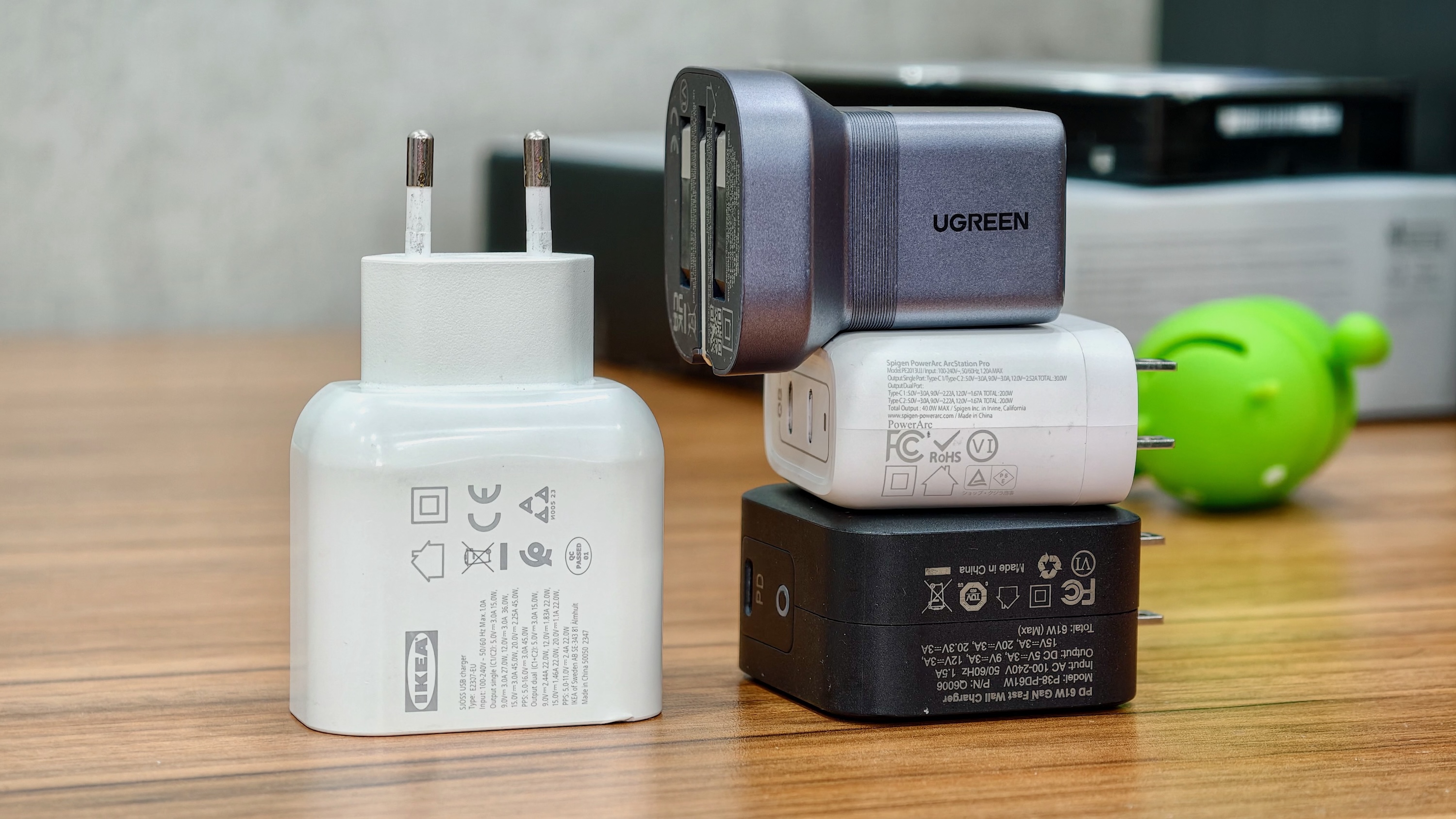 Ugreen Nexode Air 65W vs other USB-C chargers