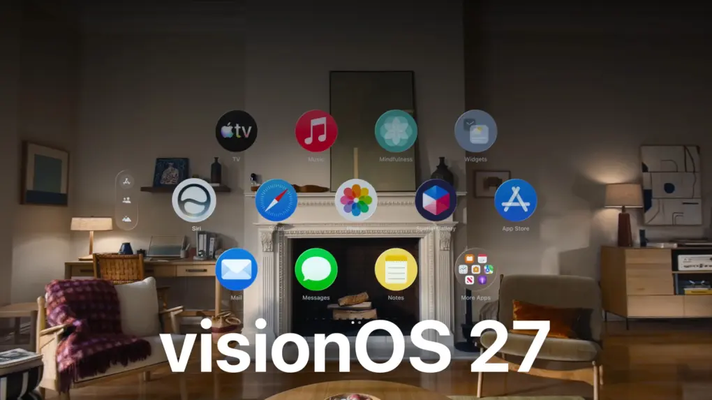 visionOS 27 graphic