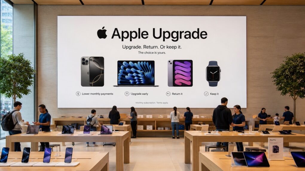 Lease a MacBook from Apple Upgrade, rather than buying one