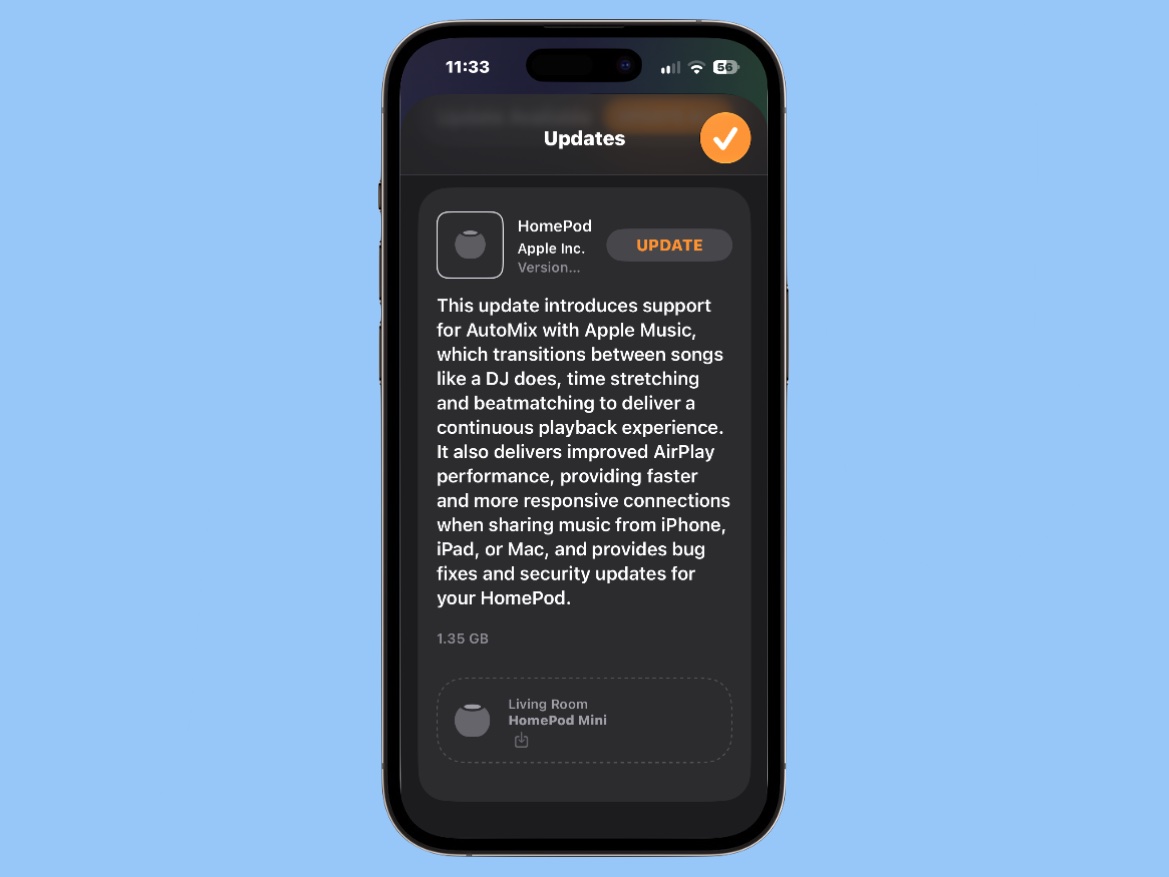 HomePod Software 27 HomePod Software 27 update: Release note