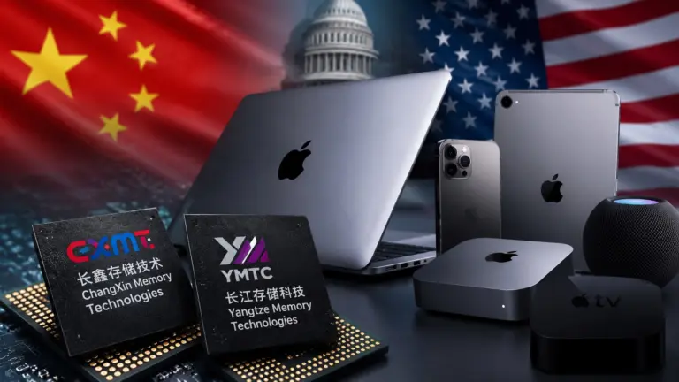 Apple’s reported plan to diversify its memory supply chain includes two major Chinese chipmakers.