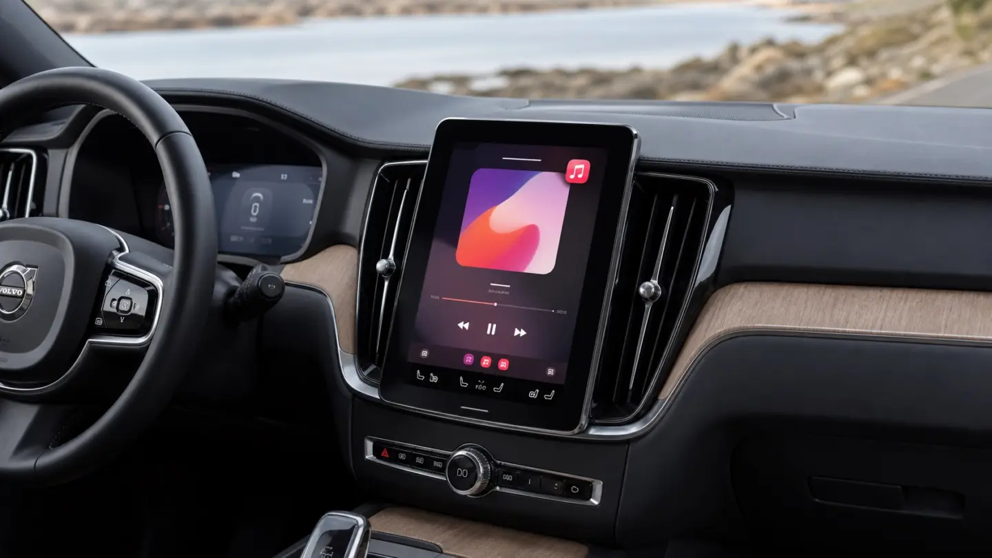 Apple Music integration comes to Volvo cars.