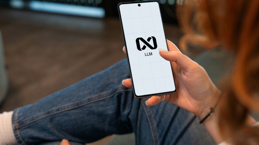 A picture of a smartphone used in a story about a company cramming a LLM onto the iPhone.