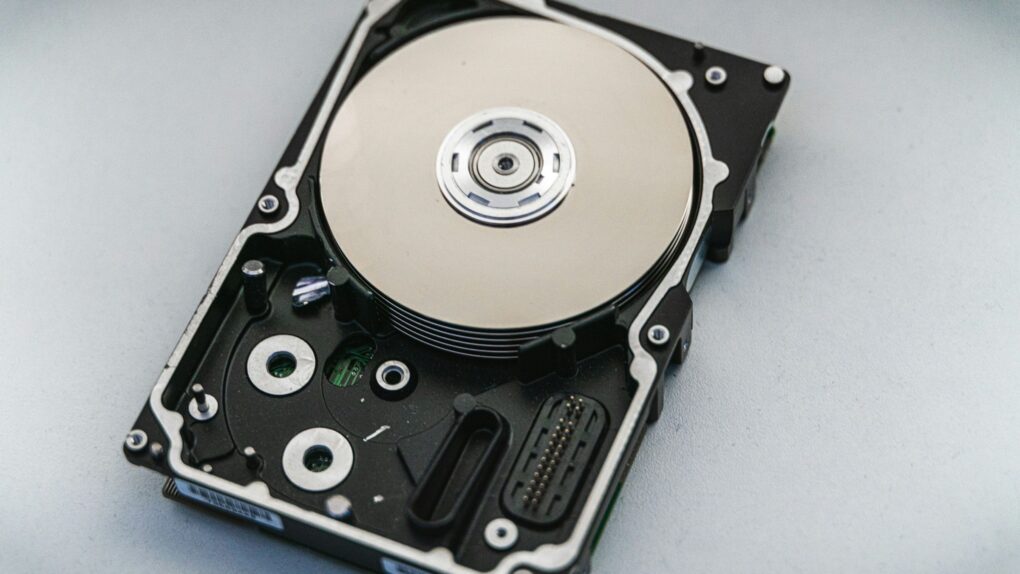 A picture of hard disk used in a story about macOS 28 ending support for encrypted drives.