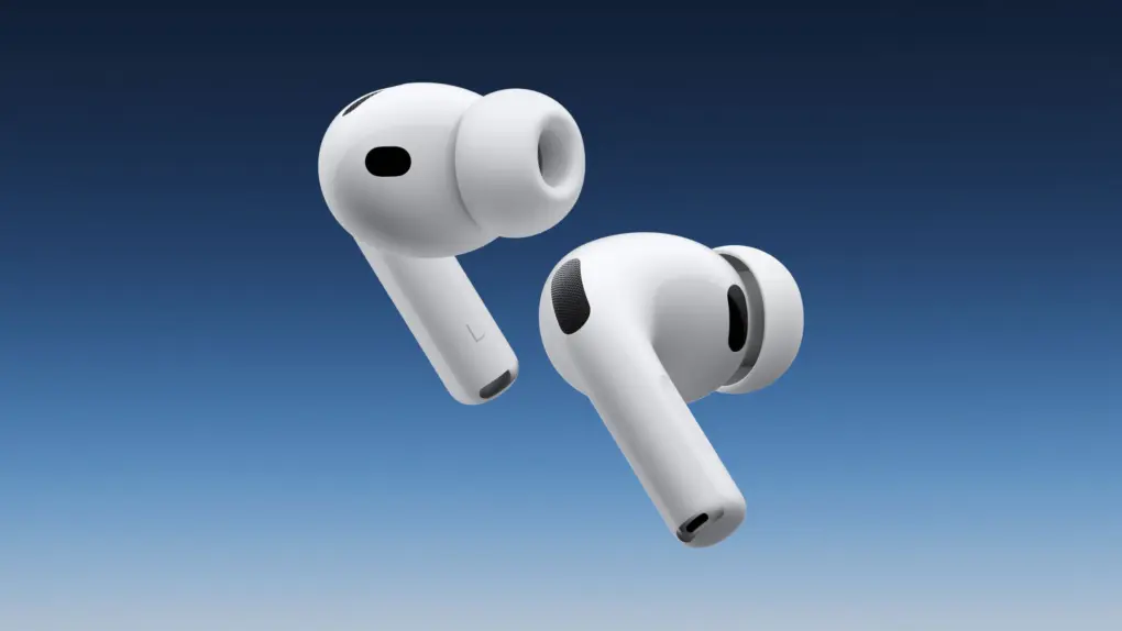 A picture of AirPods Pro 3 used in a story about AirPods with cameras.