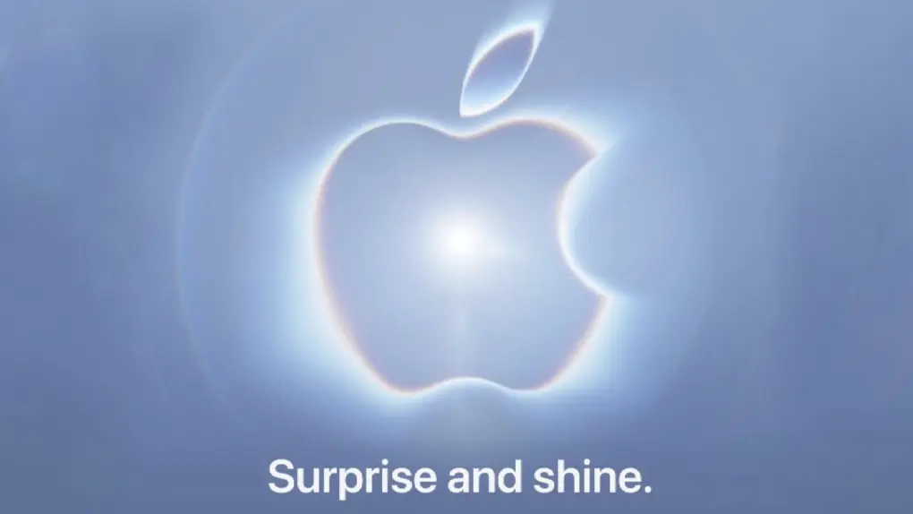 Apple Surprise and Shine event logo for September 9