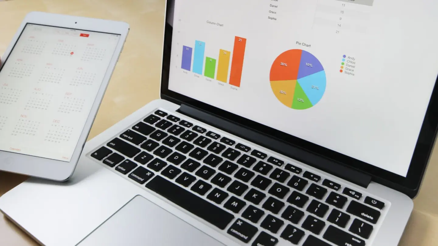 Photo of a MacBook Pro with Microsoft Excel running on it, used to illustrate post about a deal on a Claude AI for Excel training bundle