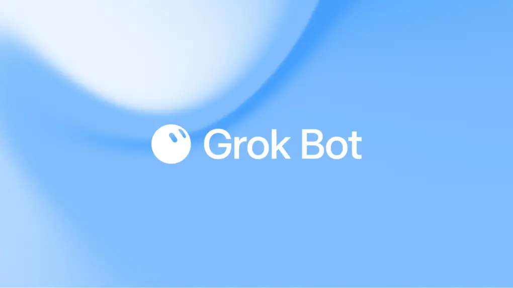 A picture of Grok Bot used in a story about AI agents coming to iPhone and Mac.