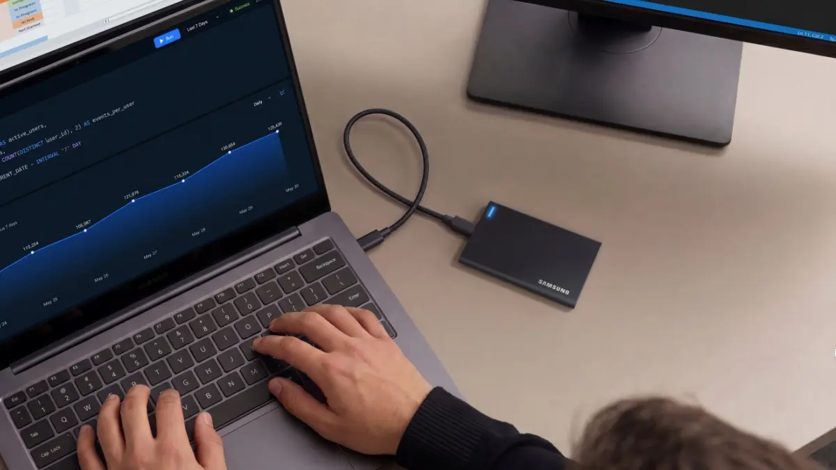 Samsung’s slim new portable SSDs hit 8TB and 4,000MBps