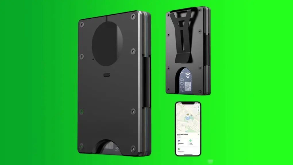 Photo of a Slim RFID Wallet with Apple Find My support