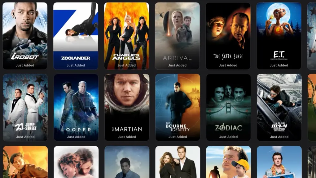Classic movies for Apple TV subscribers