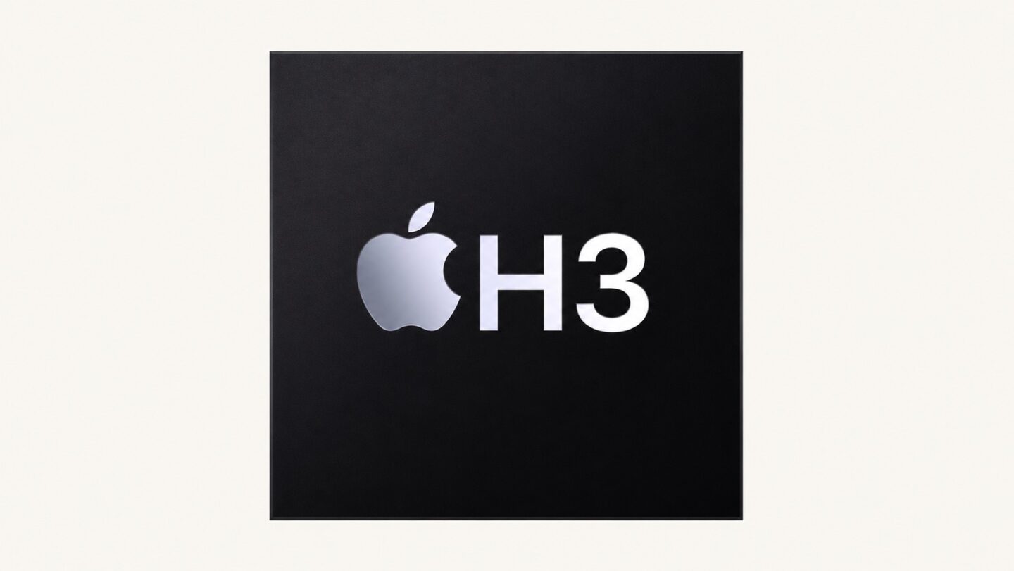 Apple H3 chip An Apple H3 audio chip is likely in development.
