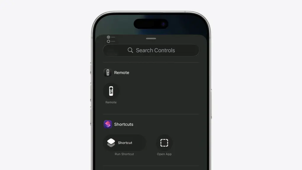 A picture of the Apple TV Remote app used in a story about new features coming with iOS 27.