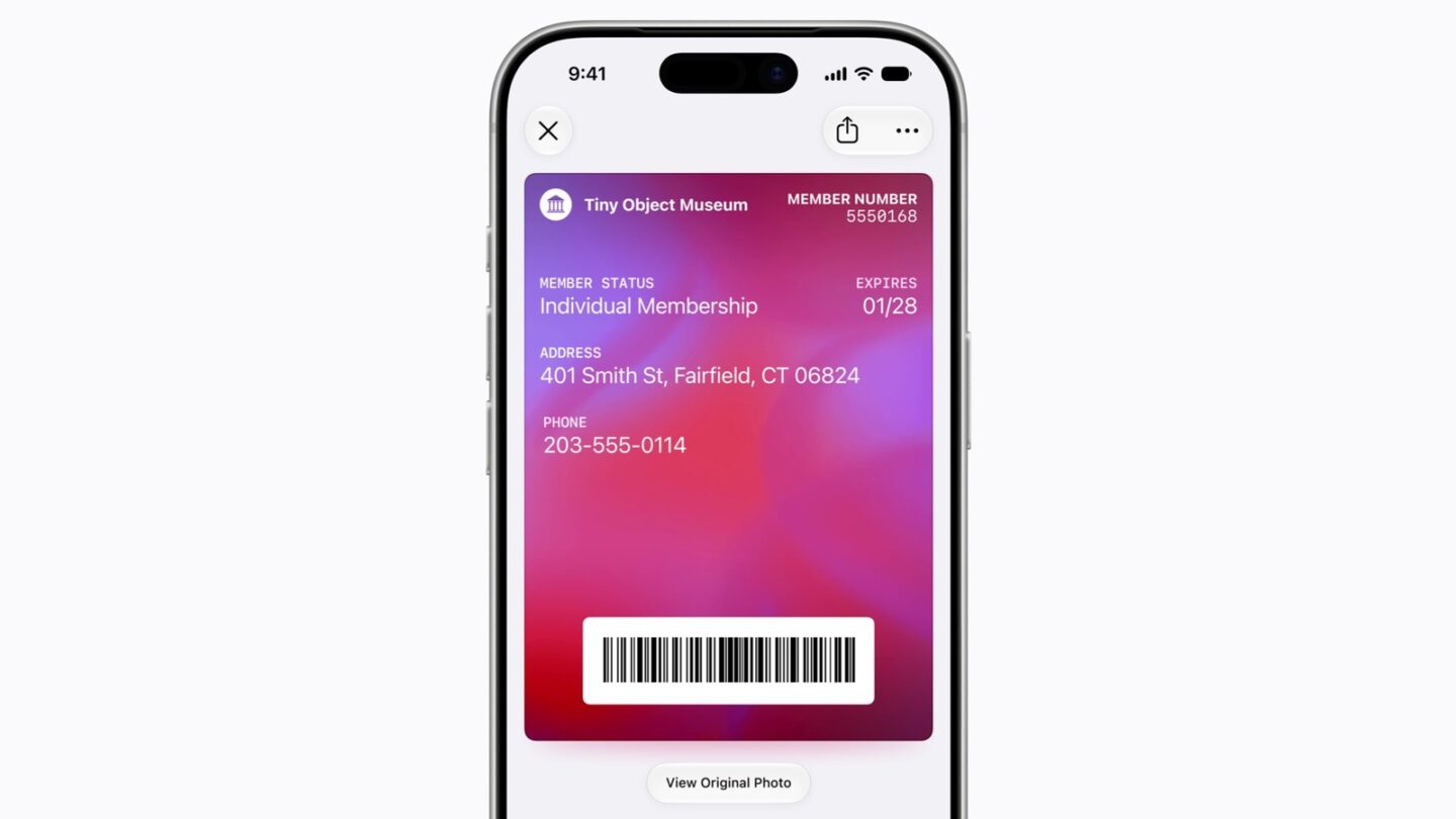 Create a Pass in Apple Wallet in iOS 27 brings scan-and-go convenience.