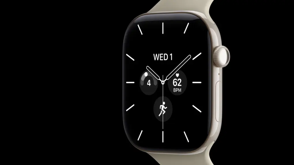 An image of Apple Watch used in a story about watchOS 27 removing the double click crown multitasking gesture.