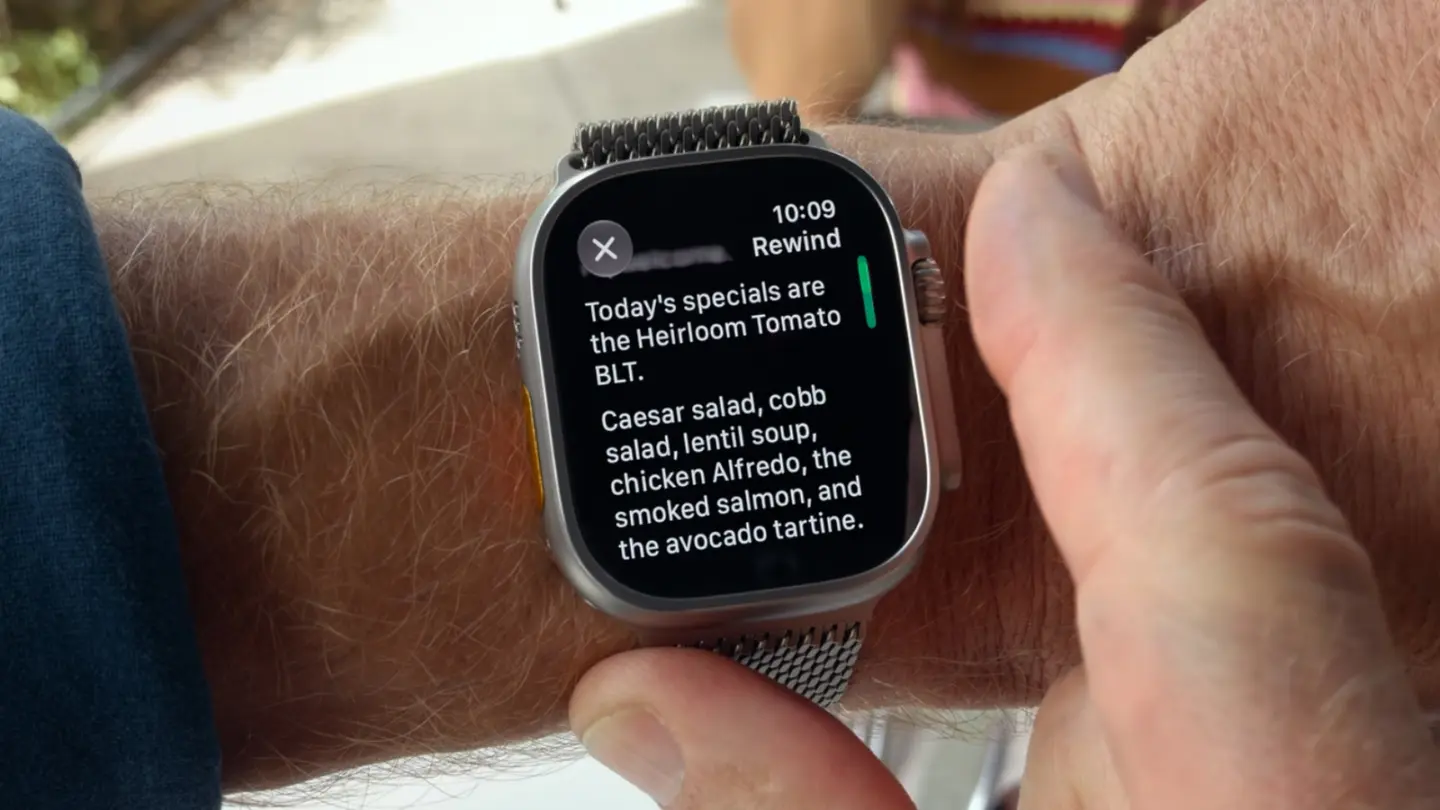 Apple Watch Live Rewind isn't a privacy nightmare.