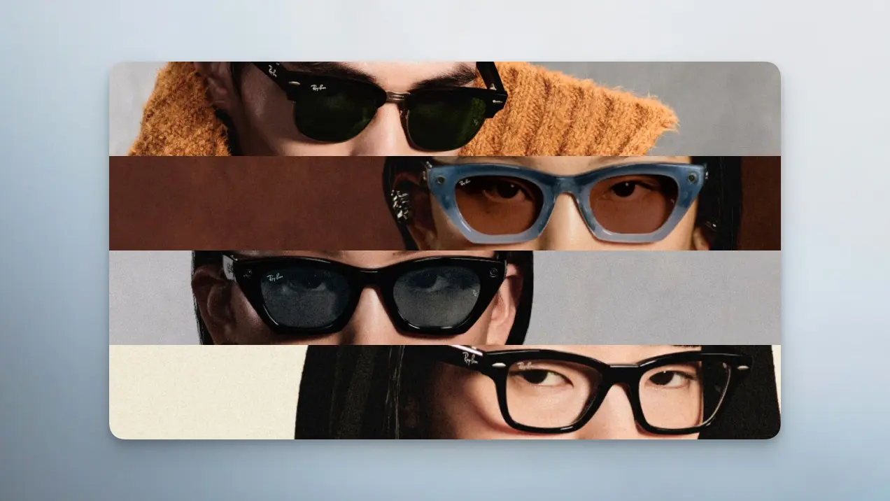 Meta Ray-Ban glasses get a camera-free option and a Gen 3 upgrade