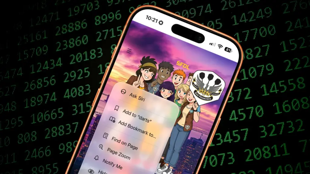Image of an iPhone using Safari's Notify Me feature to monitor a webpage for changes