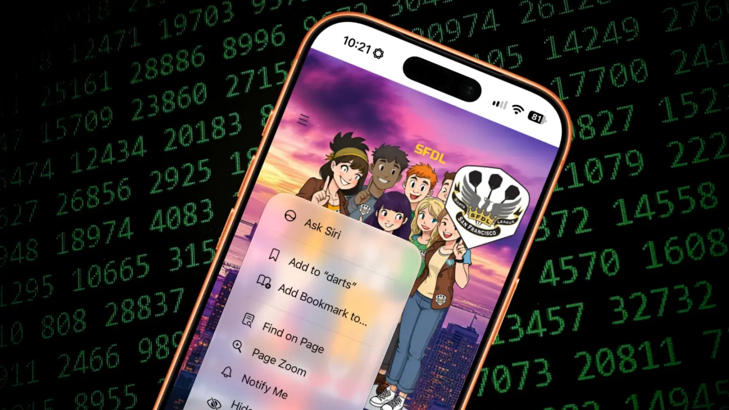 Image of an iPhone using Safari's Notify Me feature to monitor a webpage for changes