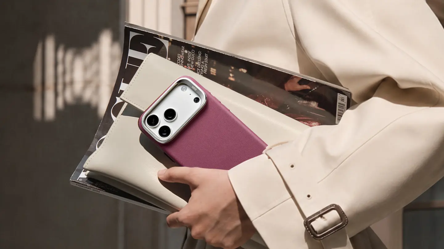 ESR Atelier Vegan Leather Case for iPhone 18 Pro