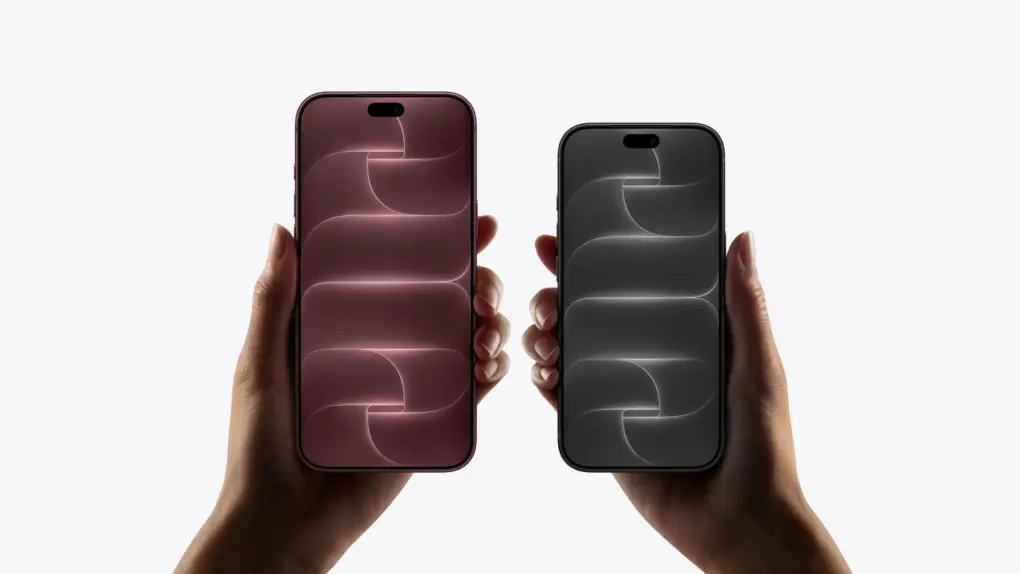 An image of the iPhone 18 Pro and Pro Max being held aloft in two hands, used in a story about color problems with the phones.