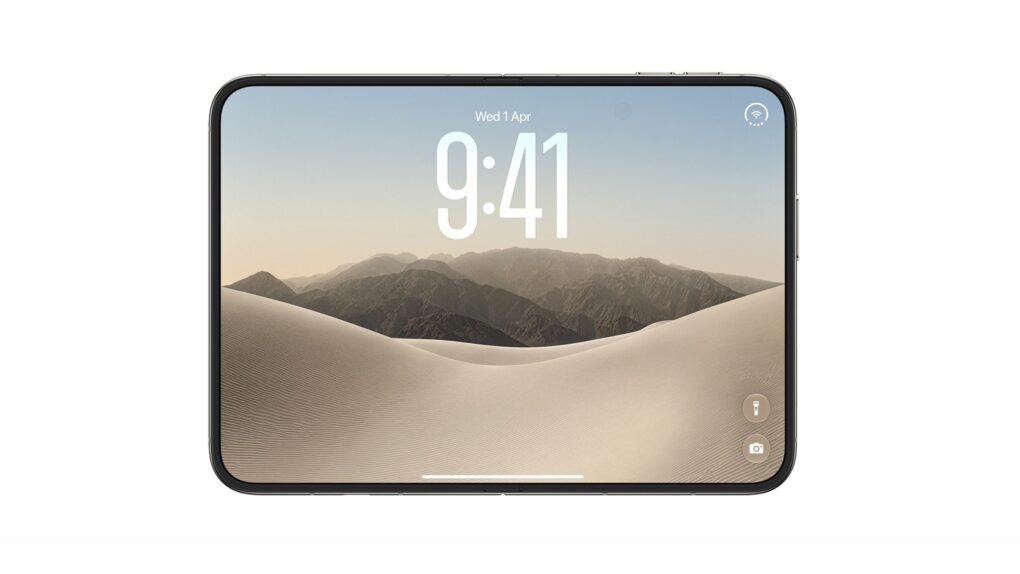 A picture of the iPhone Duo used in a story about Edge Light feature potentially coming to the phone with iOS 27.