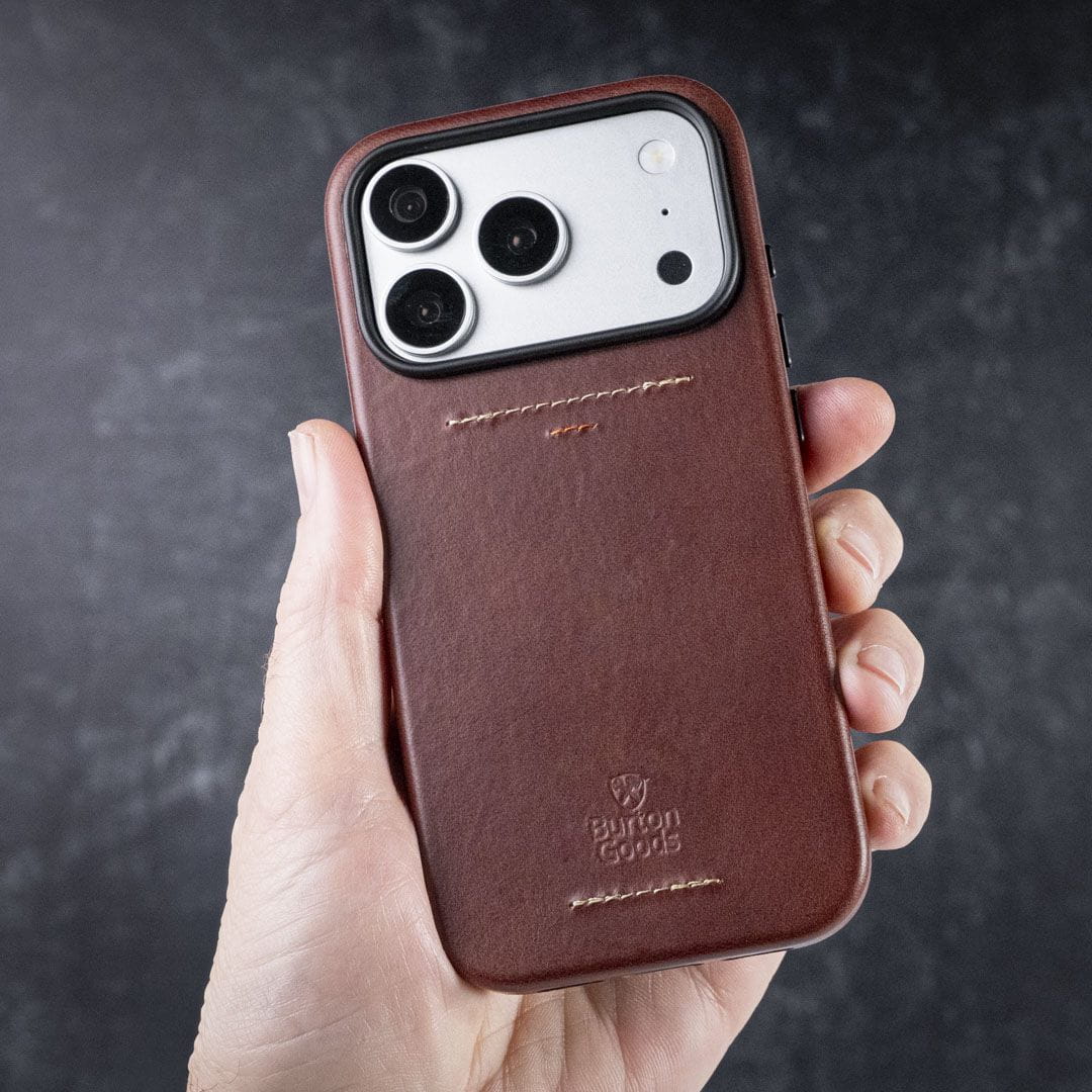 Burton Goods iPhone 18 Pro Heritage Leather Case