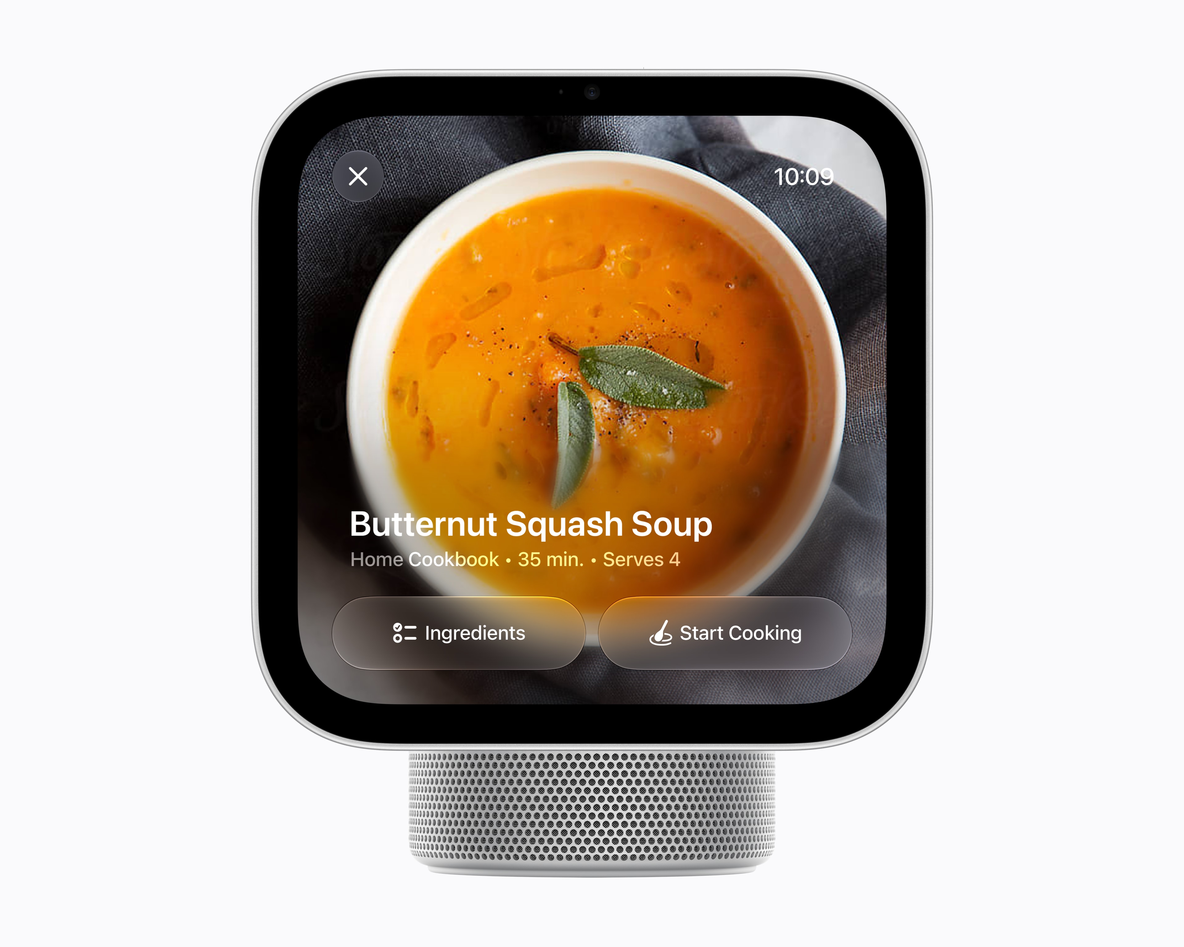 HomeView turns recipes into a visual experience.