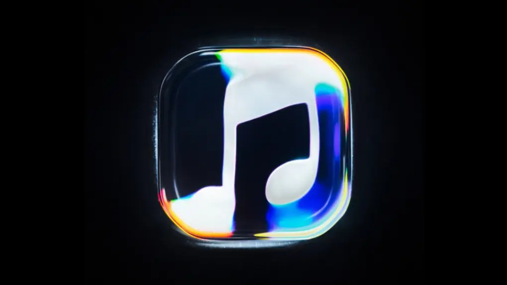 The new Apple Music logo used in a story about how it was made.